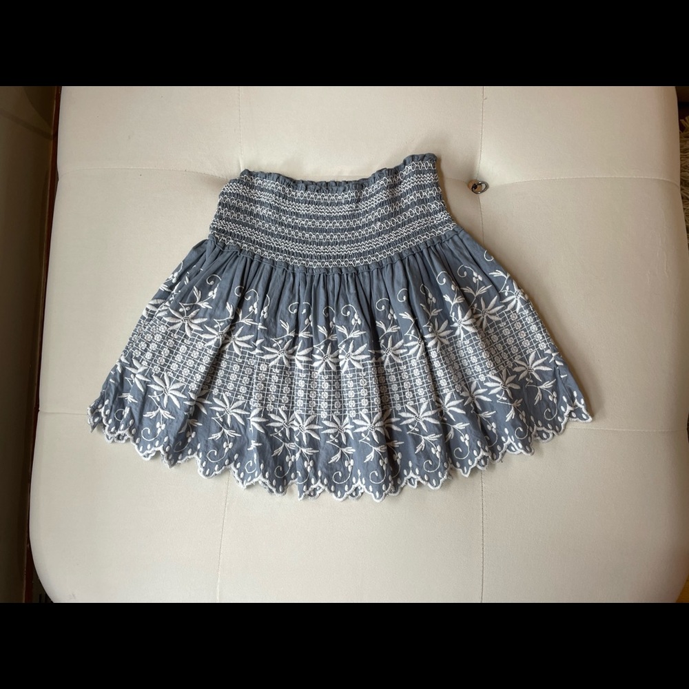 LoveShackFancy skirt in great condition